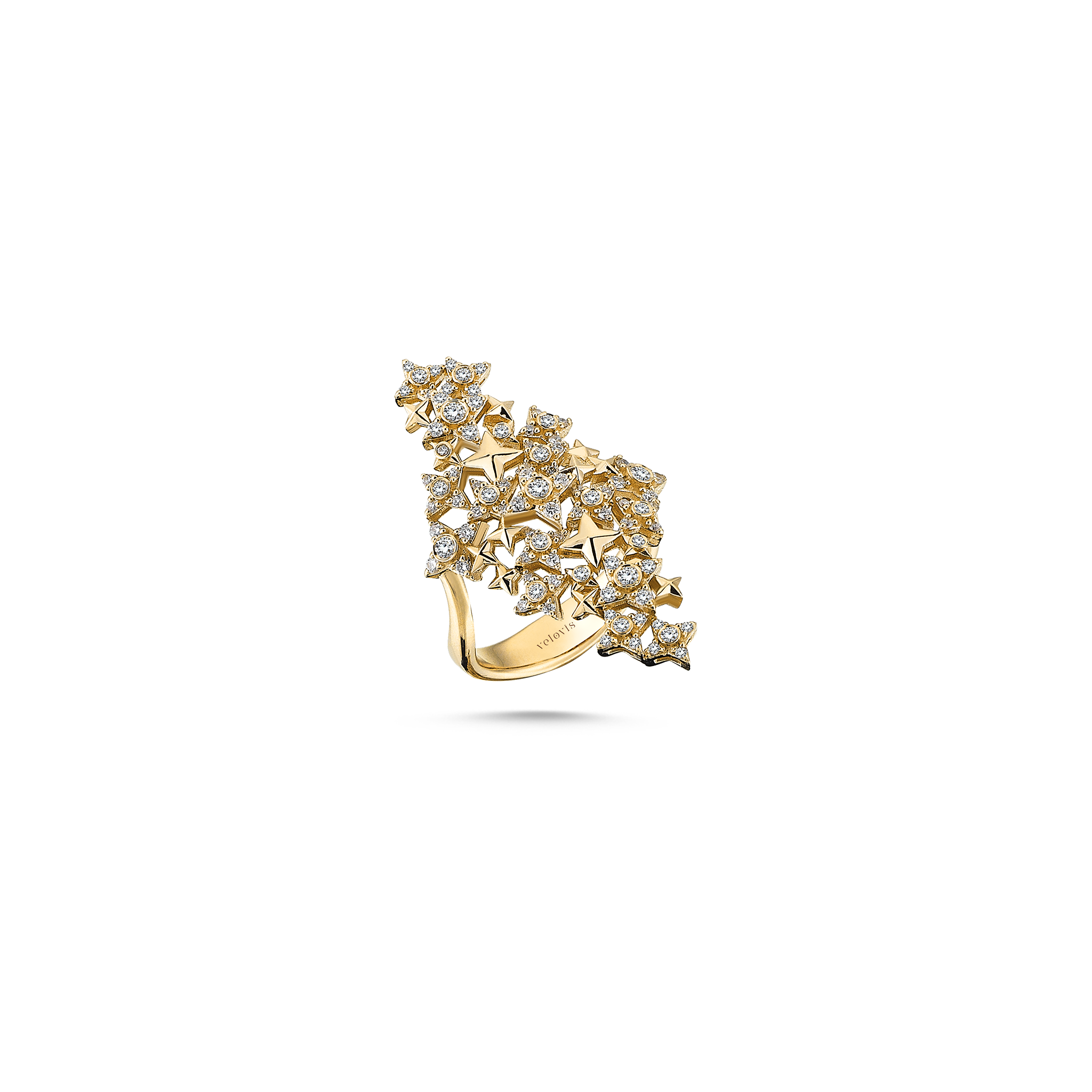 Cluster Ring Rose Gold