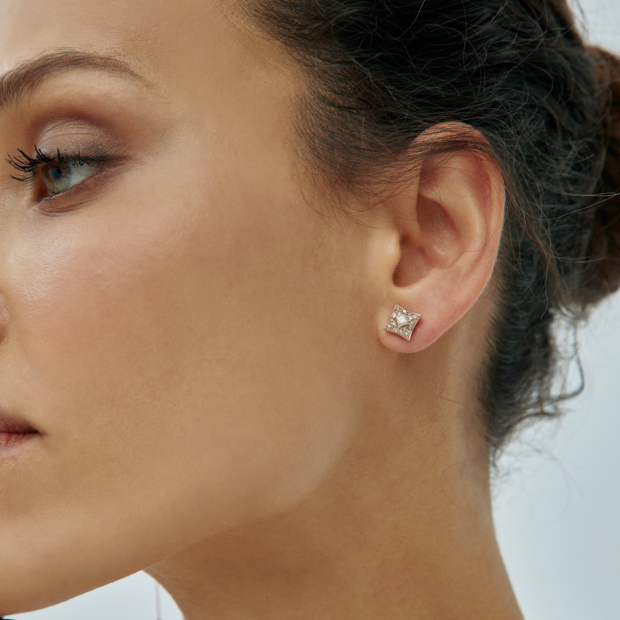 Diamond Star Stud Earring - Velovis & Co.