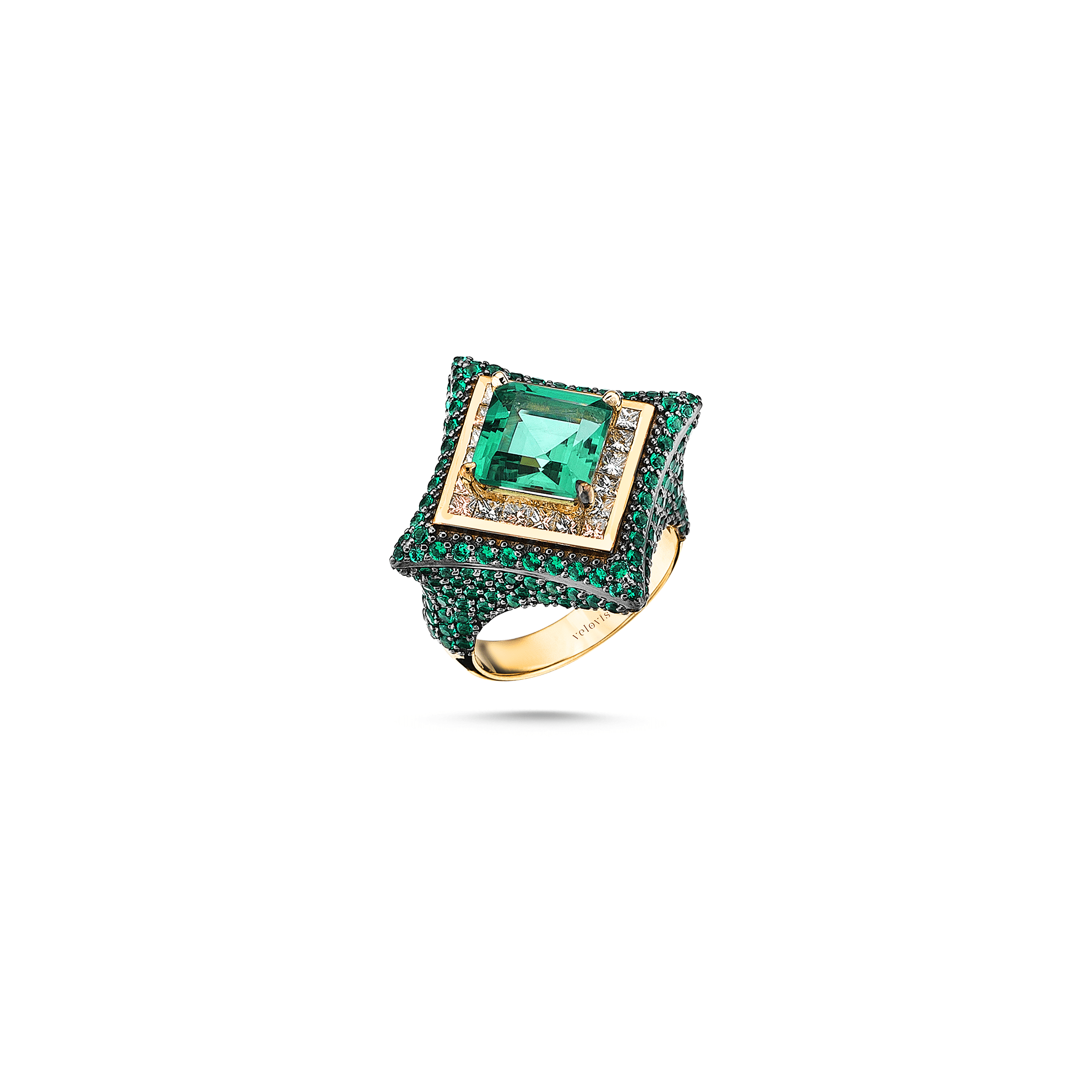 Glam Green Ring - Velovis & Co.