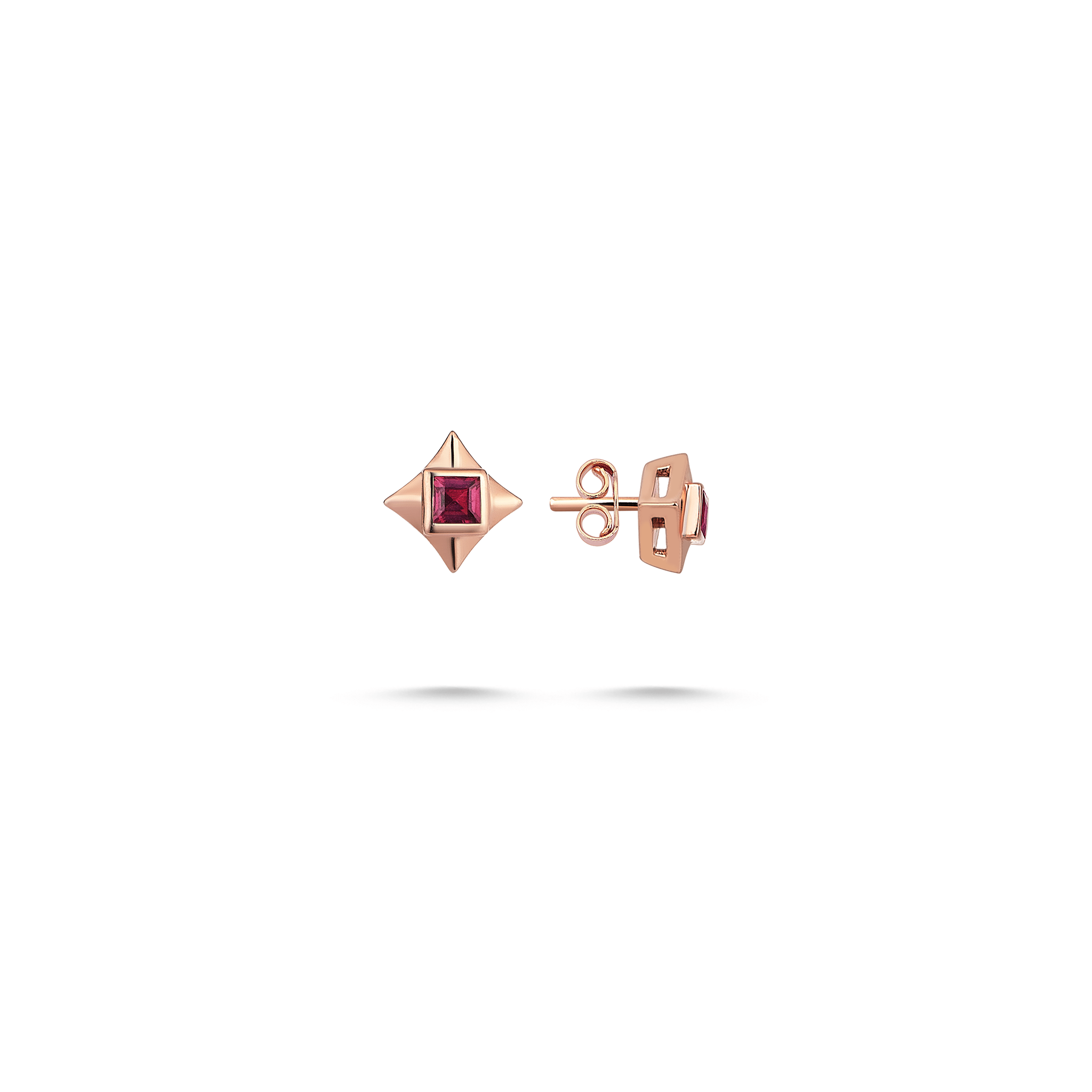 Pink Stud Earring - Velovis & Co.