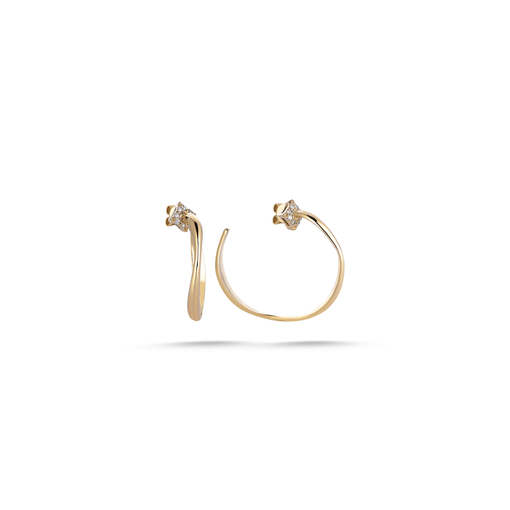 Serenity Hoop Earring - Velovis & Co.