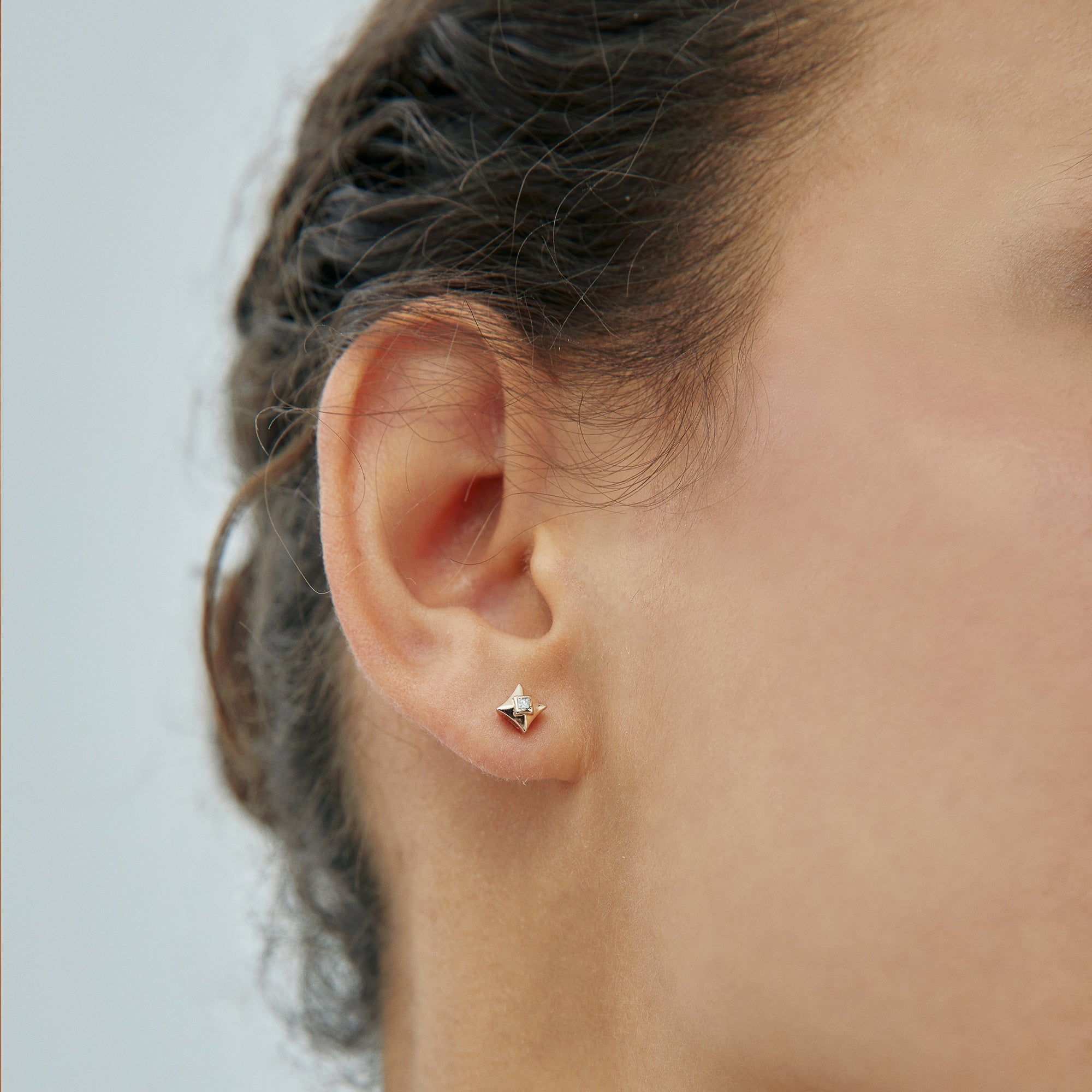 Star Stud Earring (Medium) - Velovis & Co.
