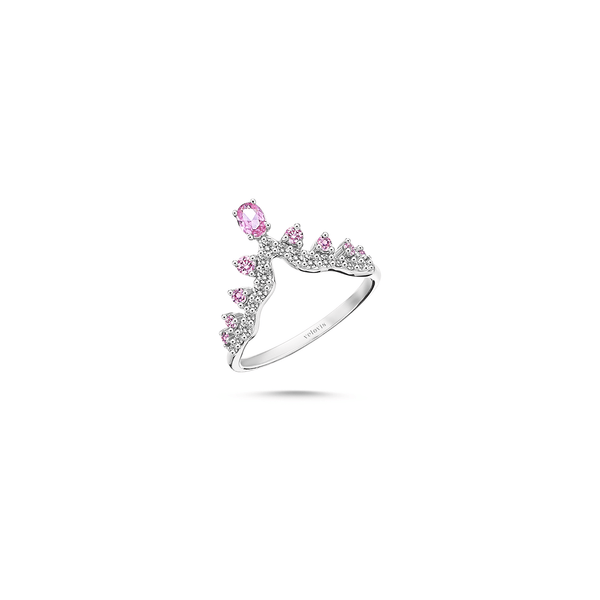 Vega Pink Bloom Ring - Velovis & Co.